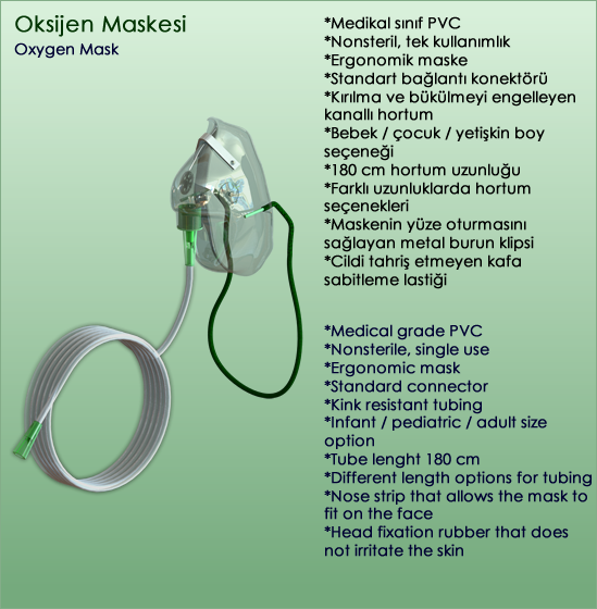 oksijen maskesi